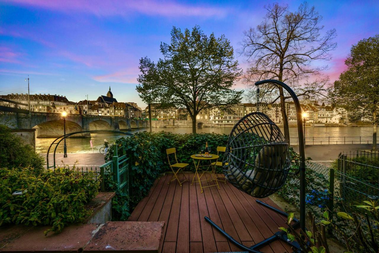 True Basel - Zentral I Terrasse Mit Rheinblick公寓 外观 照片