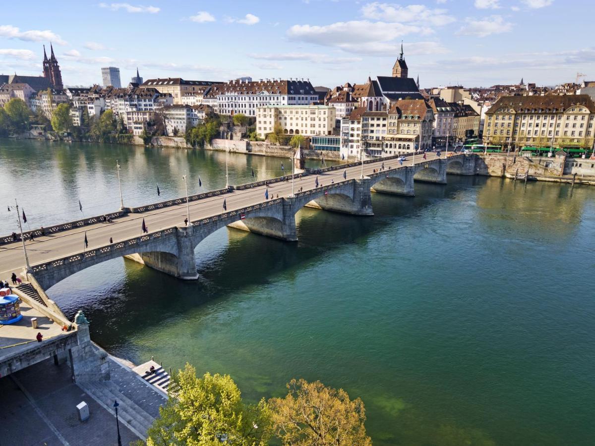 True Basel - Zentral I Terrasse Mit Rheinblick公寓 外观 照片
