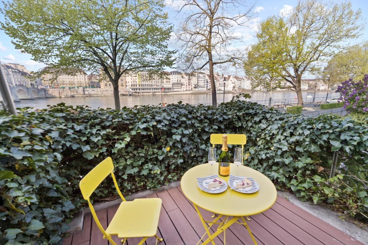 True Basel - Zentral I Terrasse Mit Rheinblick公寓 外观 照片
